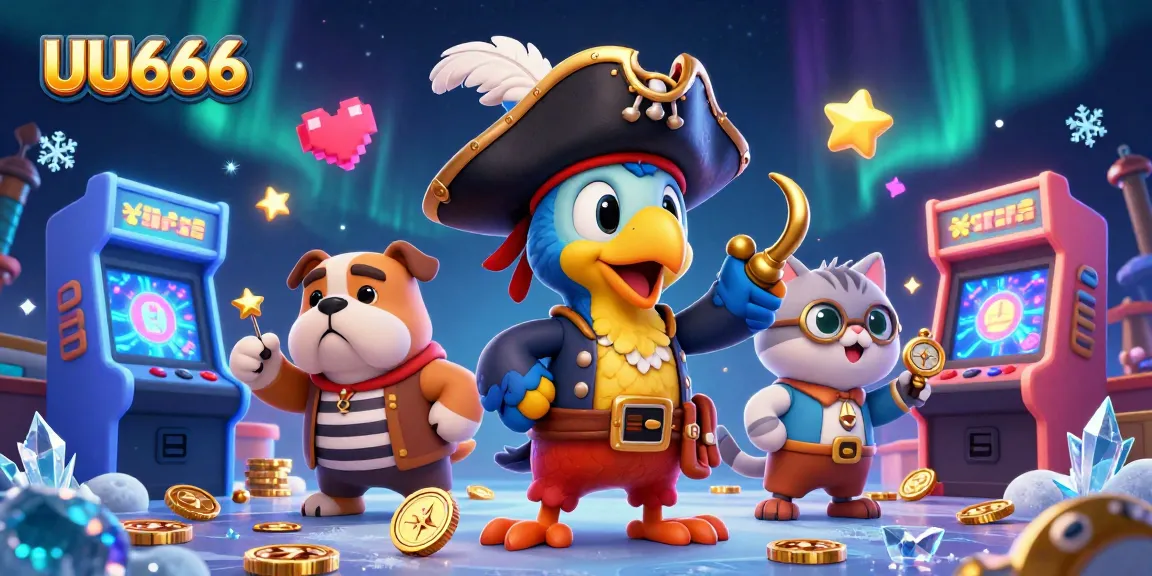 Spin the reels at UU666 with vibrant 3D characters and exciting casino elements!