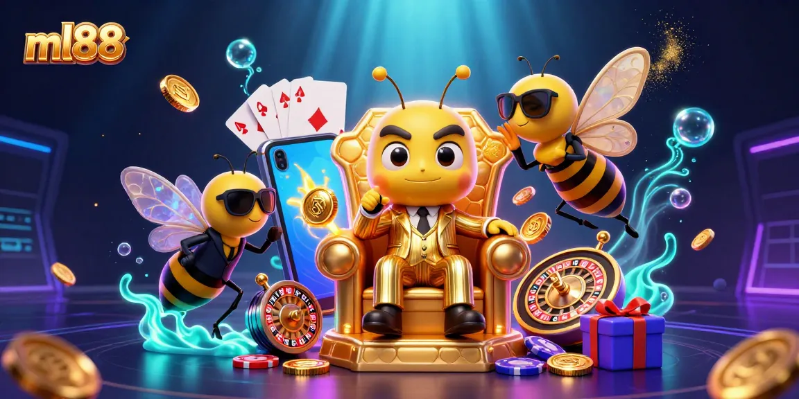Experience the vibrant action of ml88 with colorful slot games and dynamic casino elements.