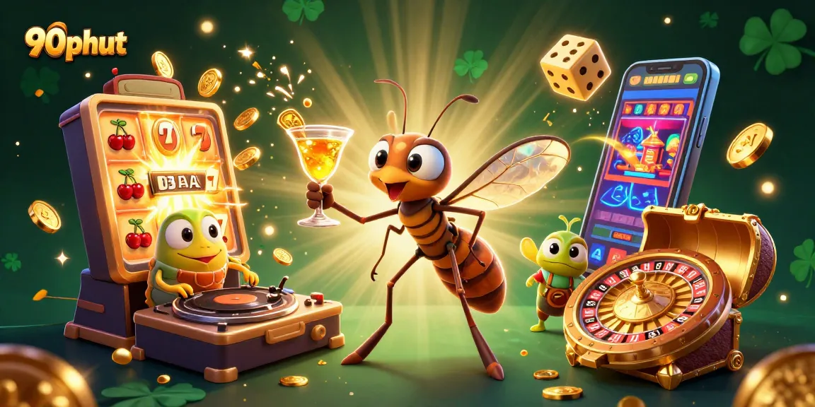 90phut engages in thrilling casino adventures with vibrant characters and dynamic gaming elements.