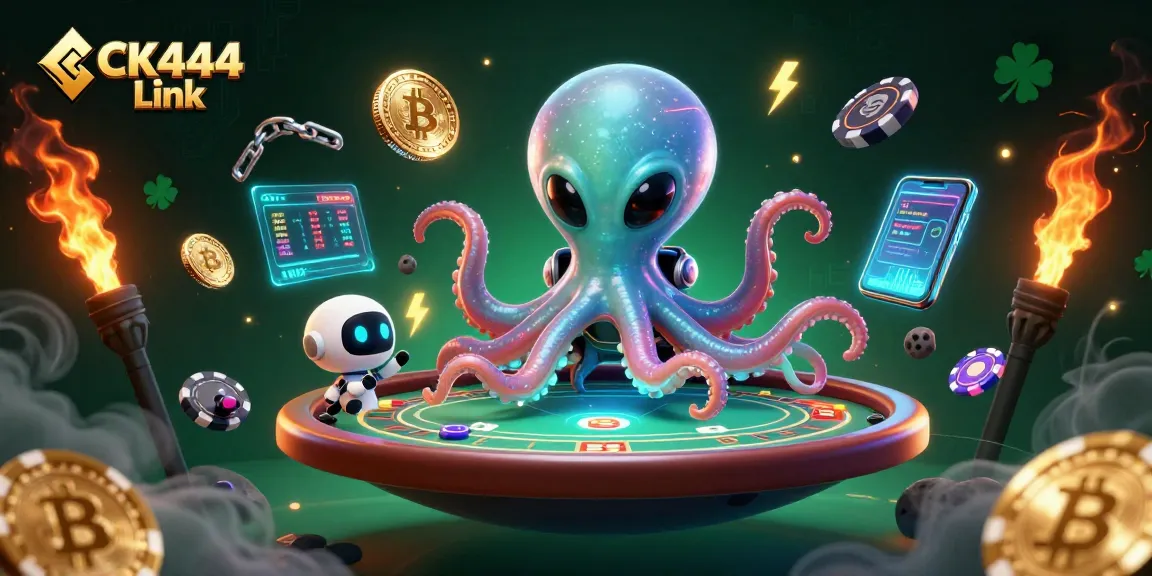 Play exciting games at CK444 Link with a vibrant 3D alien-themed casino experience.