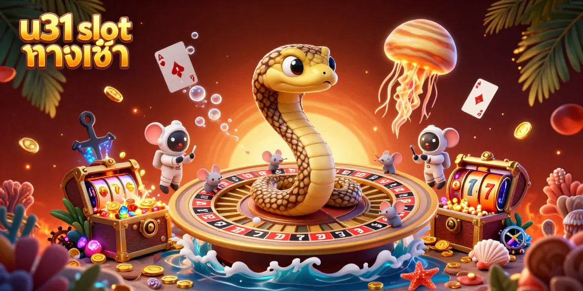 การวางเดิมพันใน u31 slot ทางเข้า ด้วยภาพ 3D ที่น่าสนใจจากการเดิมพันในคาสิโน
