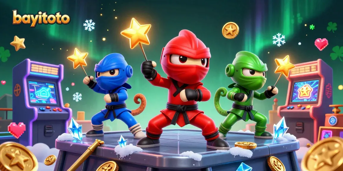 Bayitoto offers exciting online gambling with vibrant chameleons in action, showcasing colorful gameplay