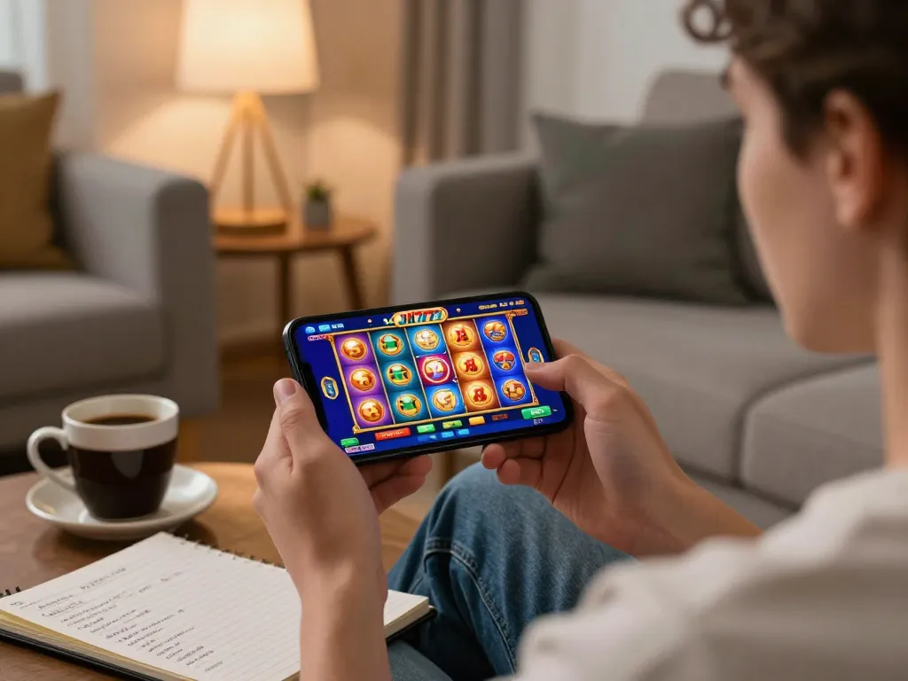 Play exciting slot games on the Jili777 mobile app, enjoying the thrill of online gambling at home.