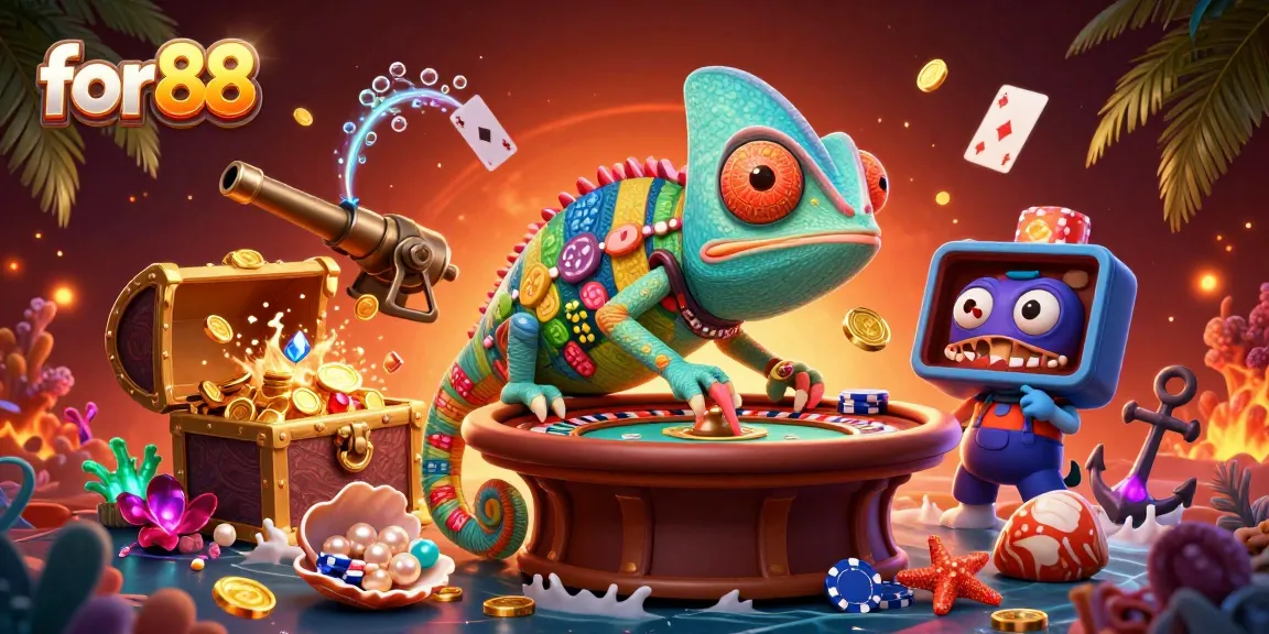 Experience thrilling gameplay at for88 with dynamic casino elements and vibrant 3D characters.