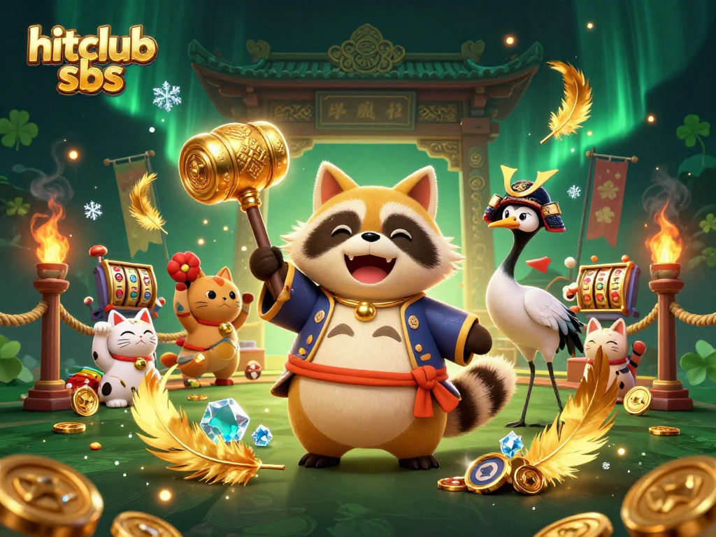 Engage with hitclub sbs through an exciting 3D animated casino scene filled with luck.