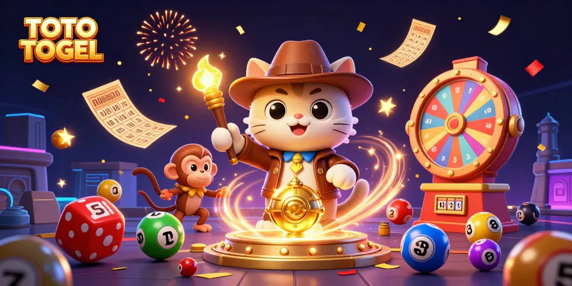 Experience TOTO TOGEL excitement with a vibrant 3D illustration of an archaeological adventure in gaming.