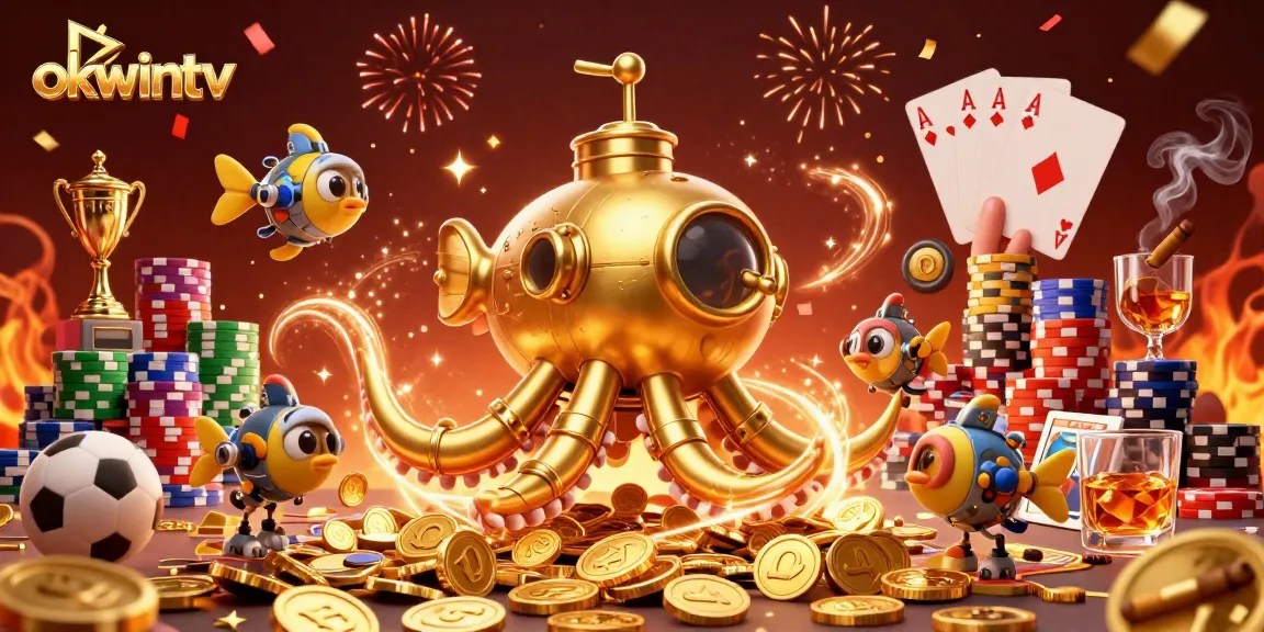 Experience thrilling sports betting action with okwintv's immersive 3D scene featuring dynamic gameplay and vibrant graphics.