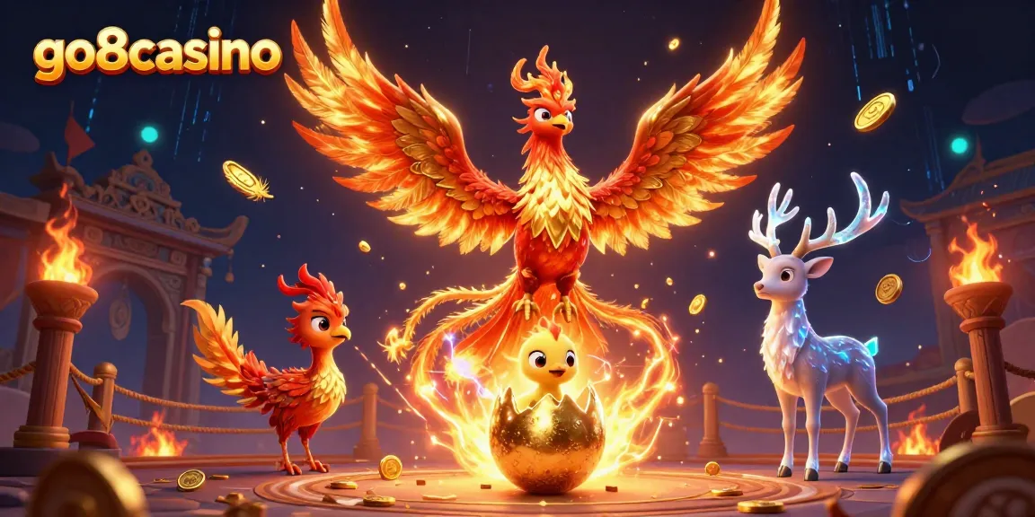 Experience thrilling play at go8casino with captivating phoenix highlights and dynamic casino elements.
