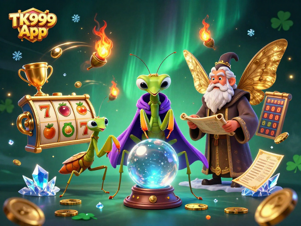 Engage with the TK999 App for thrilling slot adventures featuring vibrant characters and dynamic gameplay.