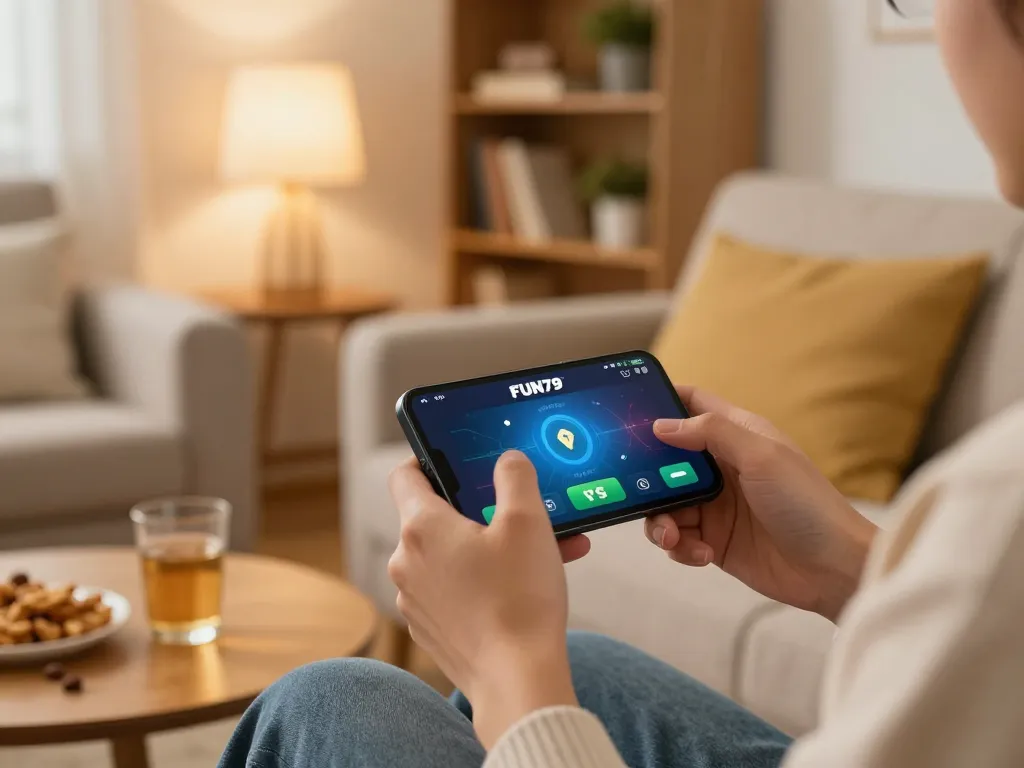 Engage in thrilling gaming as you tải app fun79 on your smartphone for an immersive experience.
