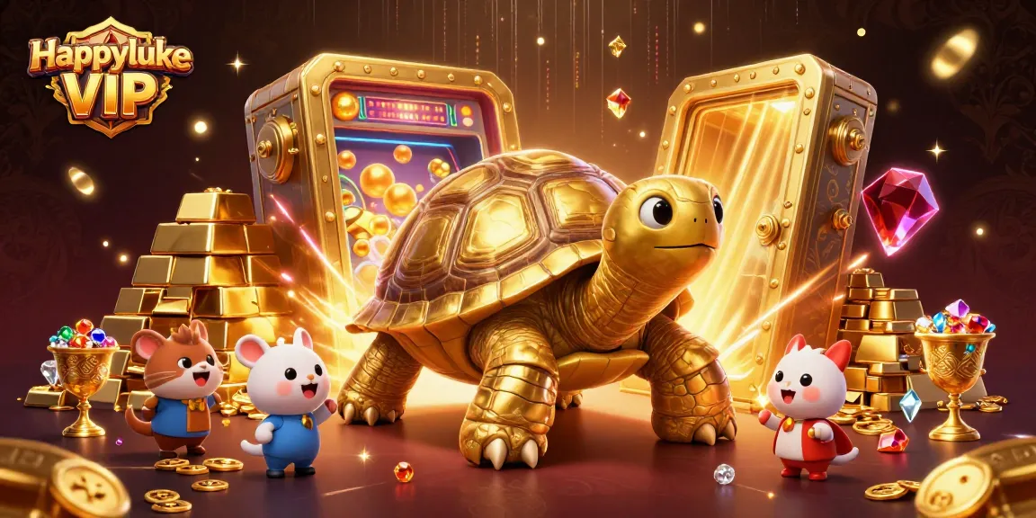 เล่นเกมสล็อต Happyluke VIP กับเต่าทองขนาดใหญ่ในบรรยากาศคาสิโนสุดหรู