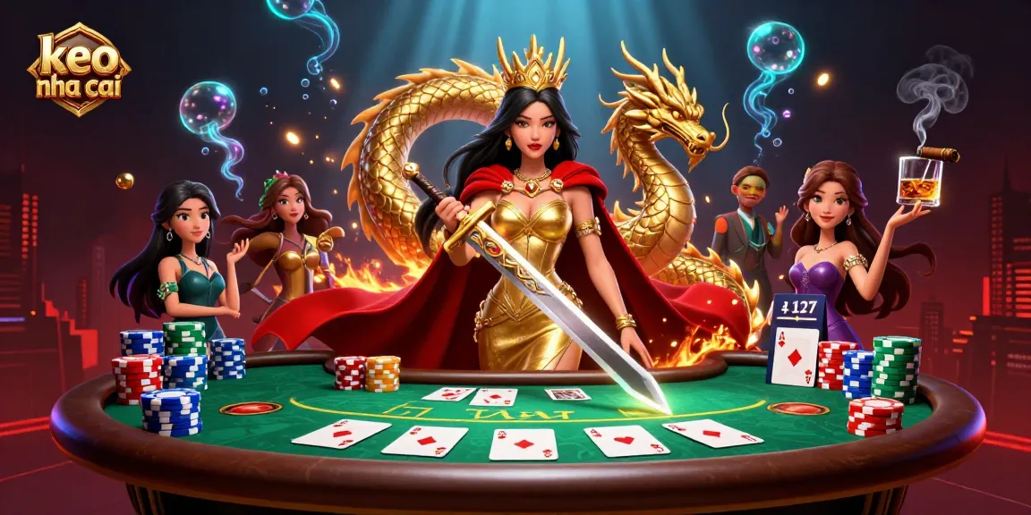 Engage with keo nha cai frenzy amid dynamic poker elements and stunning visual effects.