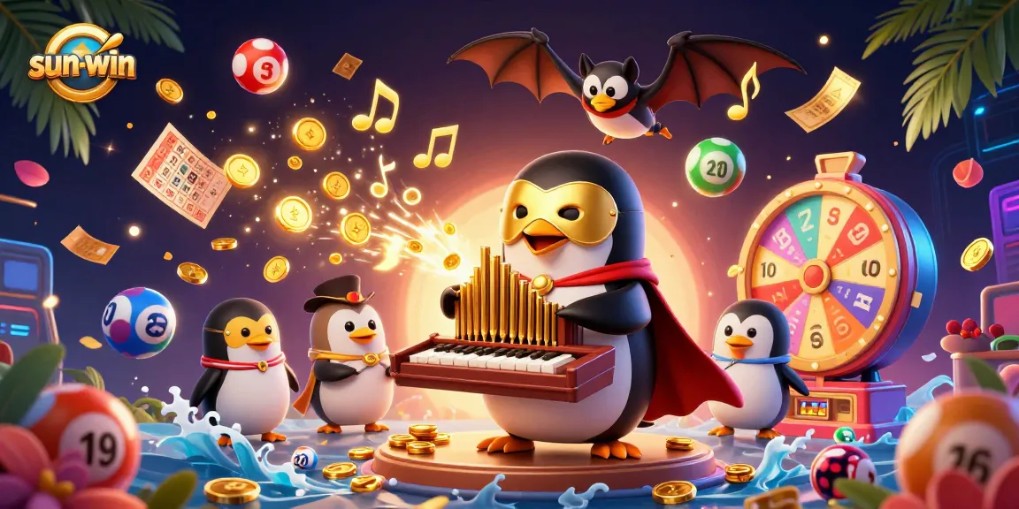 Experience the excitement of sun-win with dynamic lottery balls and golden rewards!