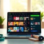 Engaging online betting platform 399W interface showcasing casual games and playlists