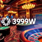 Experience the thrilling atmosphere of 399W with vibrant gambling activities and luxury casino elements.