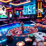 Experience thrilling gaming at RR88, featuring vibrant casino tables and engaging online interfaces.