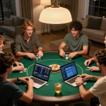 Play a thrilling poker night with friends while using https://va88.now/ for strategic betting insights and gameplay.