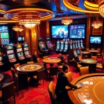 Experience the excitement of trang chủ mm88 with vibrant casino gaming, players, and luxury settings.
