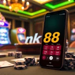 Experience thrilling gameplay with nk88 app showcasing exciting casino game options.