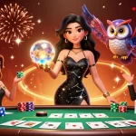 S8 players enjoy a vibrant 3D casino scene filled with poker chips and zodiac symbols.