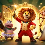 Engage with dn88's thrilling gaming experience featuring a vibrant circus-themed scene.