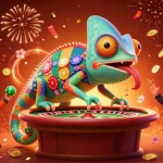 Experience exciting gameplay and vibrant elements at LV88 with a dynamic chameleon casino owner.