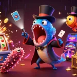 Experience thrilling five88 casino magic with an entertaining deep-sea scene full of winning symbols and vibrant slots.