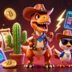 Win big with go8888 at this exciting casino scene featuring animated characters and slot games!